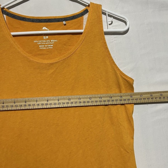 Tommy Bahama Victory Dress Women's Small Orange Floral Cotton Sleeveless - Picture 5 of 9